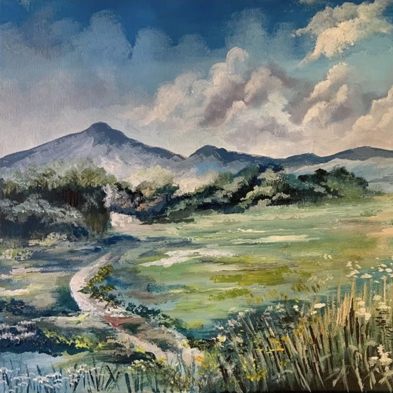 Gliding across the valley - product