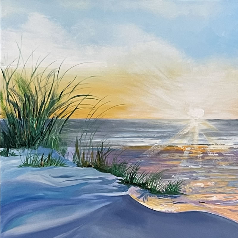 basking in the sun - product